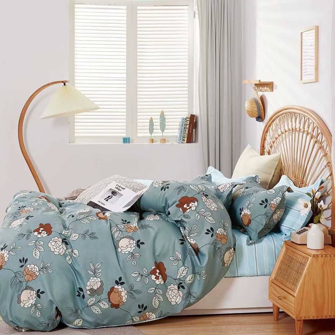 Premium Microfiber Duvet & Pillowcase Set Single